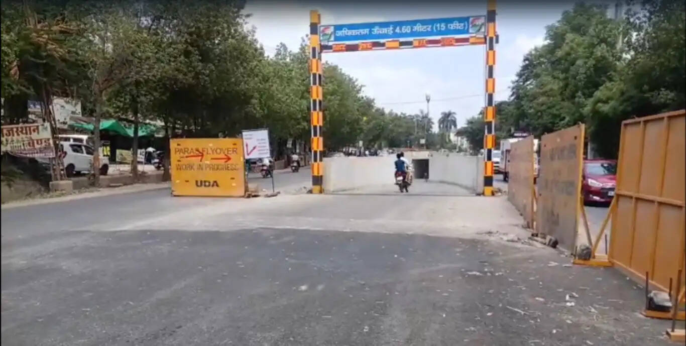 पारस तिराहे से रेलवे स्टेशन अंडरपास खुला, जाम से राहत की उम्मीद
