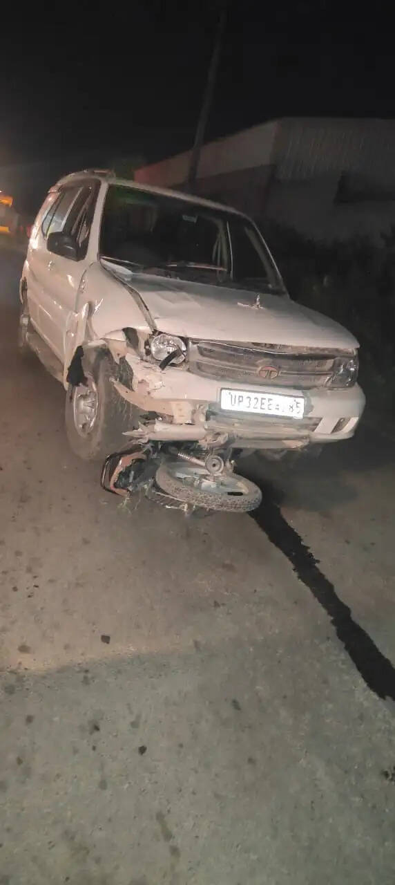 आधी रात को हादसा, घर लौट रहे उद्योग कर्मी की मौत