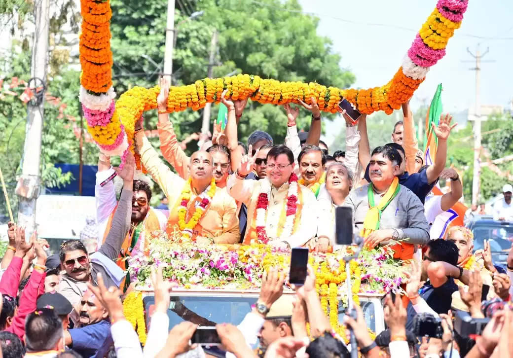 मुख्यमंत्री धामी बोले- विकासोन्मुखी नीतियों पर एक बार फिर मुहर लगाएगी हरियाणा की जनता