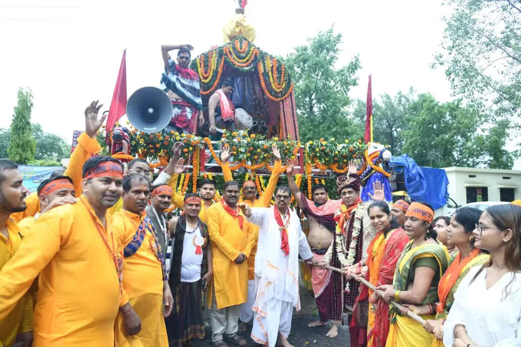 बालकोनगर में 45वीं भगवान जगन्नाथ रथयात्रा, भक्ति में सराबोर हुआ नगर