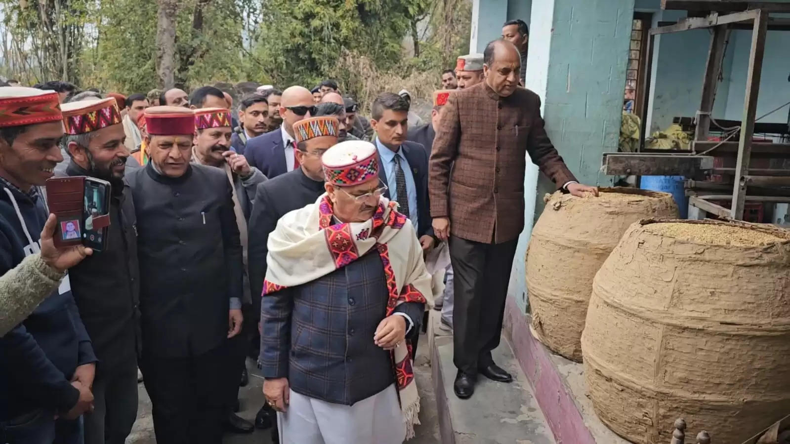 जेपी नड्डा ने गांव चलो अभियान का जिया से किया शुभारंभ