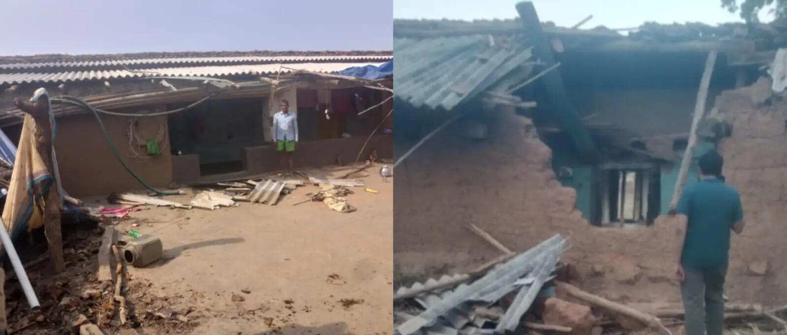 अनूपपुर: जिले में एक और हाथी का प्रवेश, रात में घरों में तोड़फोड़ कर फसलों बनाया आहार