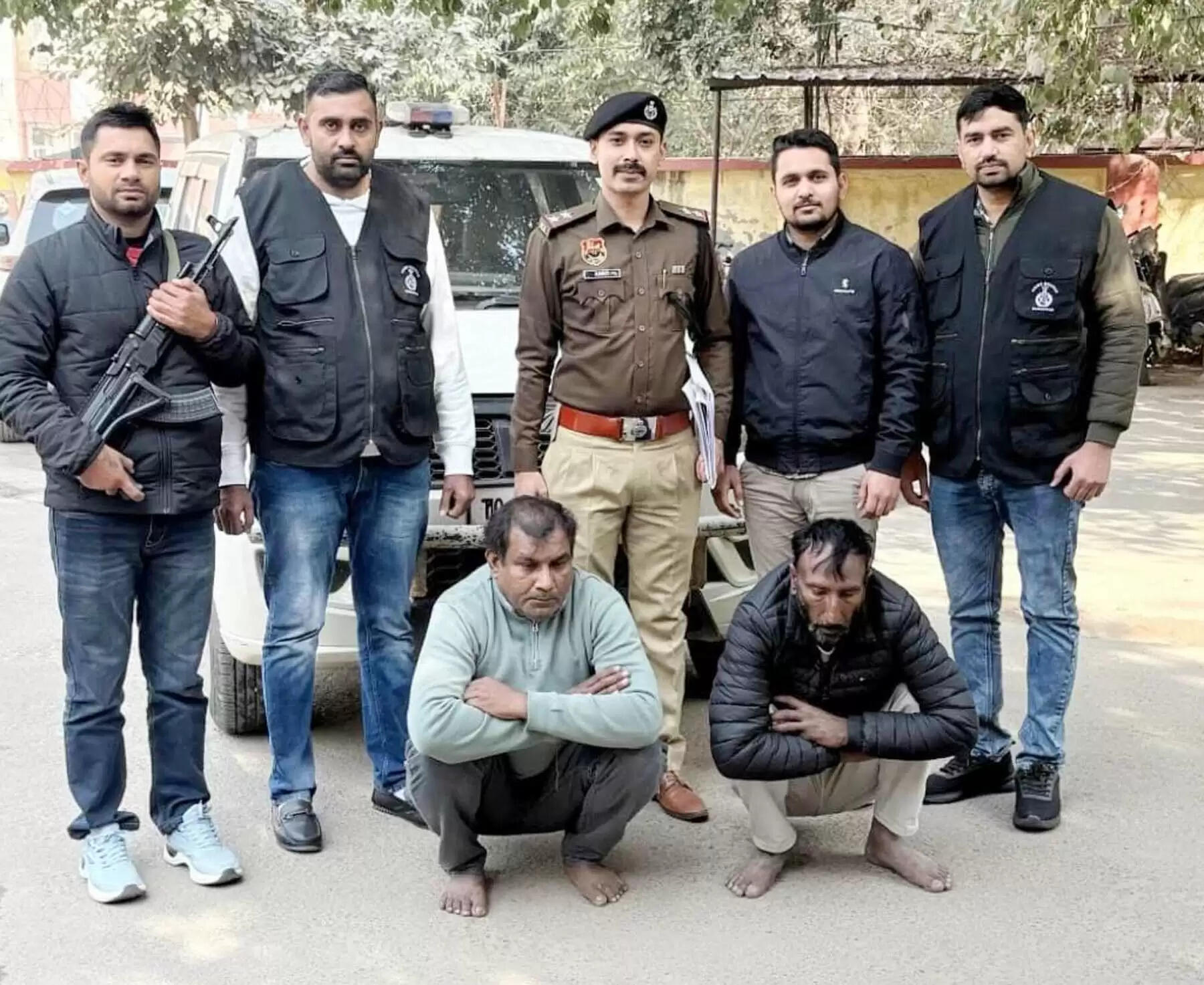 गुरुग्राम: पुरानी रंजिश में माैसरे भाई की हत्या करने वाला आरोपी व साथी गिरफ्तार