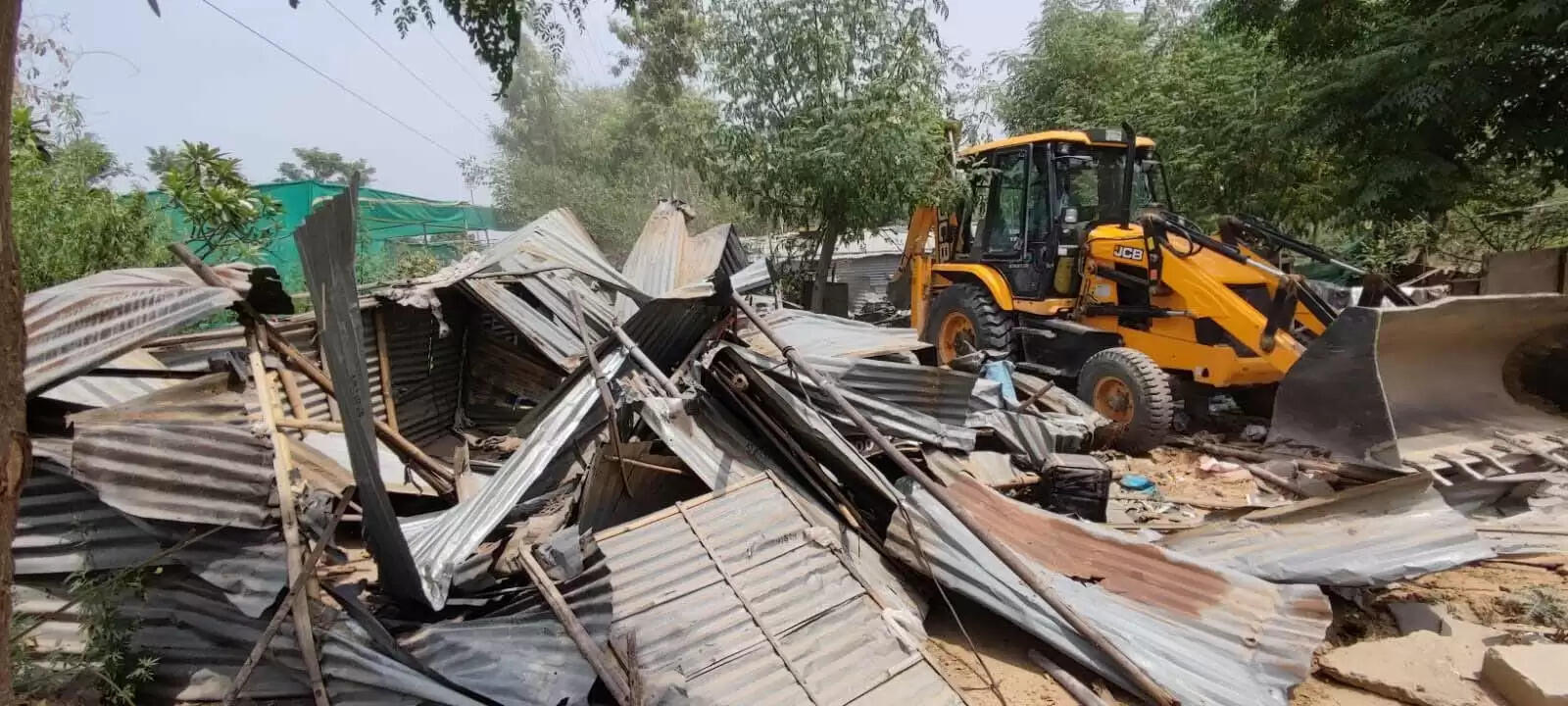 गुरुग्राम: पुलिस ने माफिया से मुक्त कराई सरकारी संपत्ति