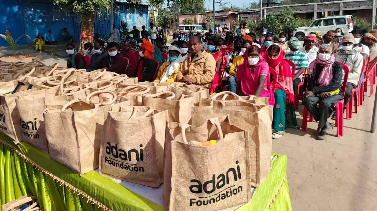 अदाणी फाउंडेशन ने टीबी के 80 मरीजों को प्रदान की पोषण सामग्री