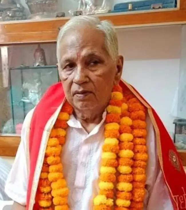 पूर्व एमएलसी डॉ यज्ञदत्त शर्मा के निधन पर शोक