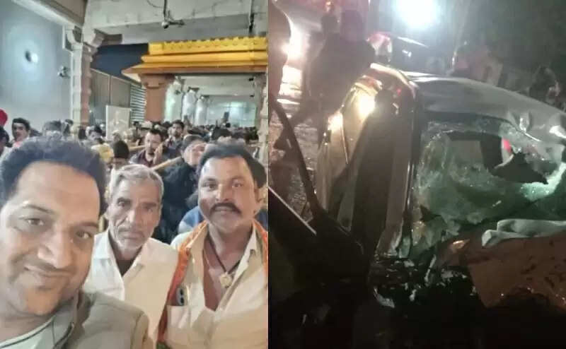 नीमच में बेकाबू कार सामने जा रहे ट्रक में घुसी, सांवलिया सेठ दर्शन कर लौट रहे 3 लोगों की मौत, एक घायल