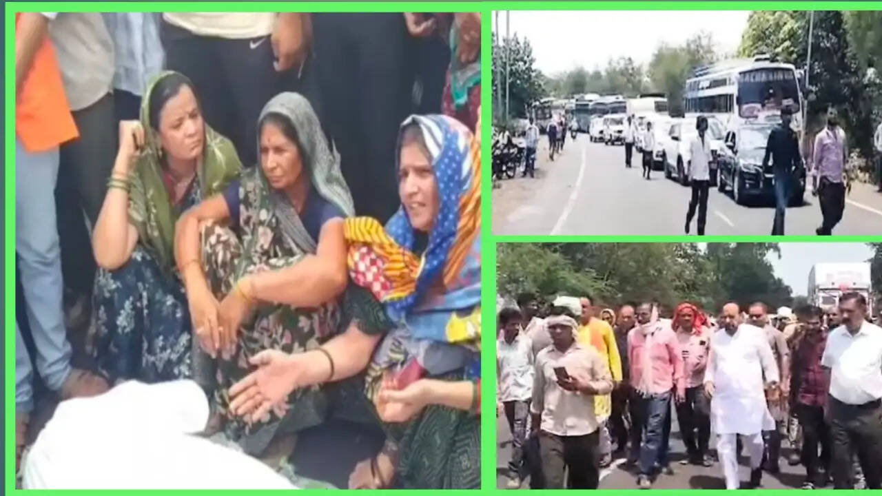 सागर विस्फोटक ट्रक हादसे में घायल युवक की मौत, आक्रोशित ग्रामीणों ने किया चक्काजाम
