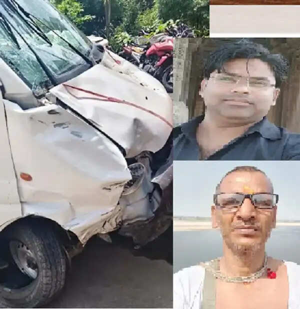 मुरैना: तेज रफ्तार लग्जरी वाहन ने बाइक को मारी टक्कर, जैन मंदिर के पुजारी समेत दो की मौत