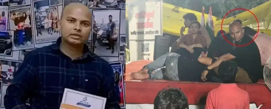 दिल्ली में कॉकरोच जनता पार्टी के मंच पर था झुंझुनू का ठग