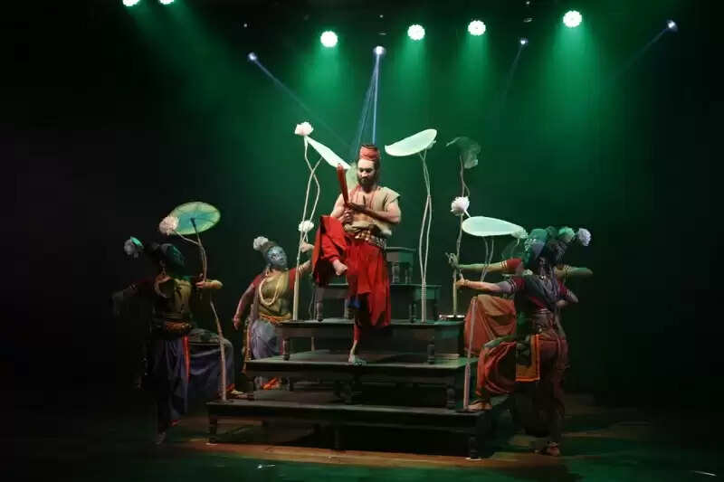 महाभारत समागम के सातवें दिन पंडवानी, सौगंधिका हरणम् एवं महाभारत का मंचन