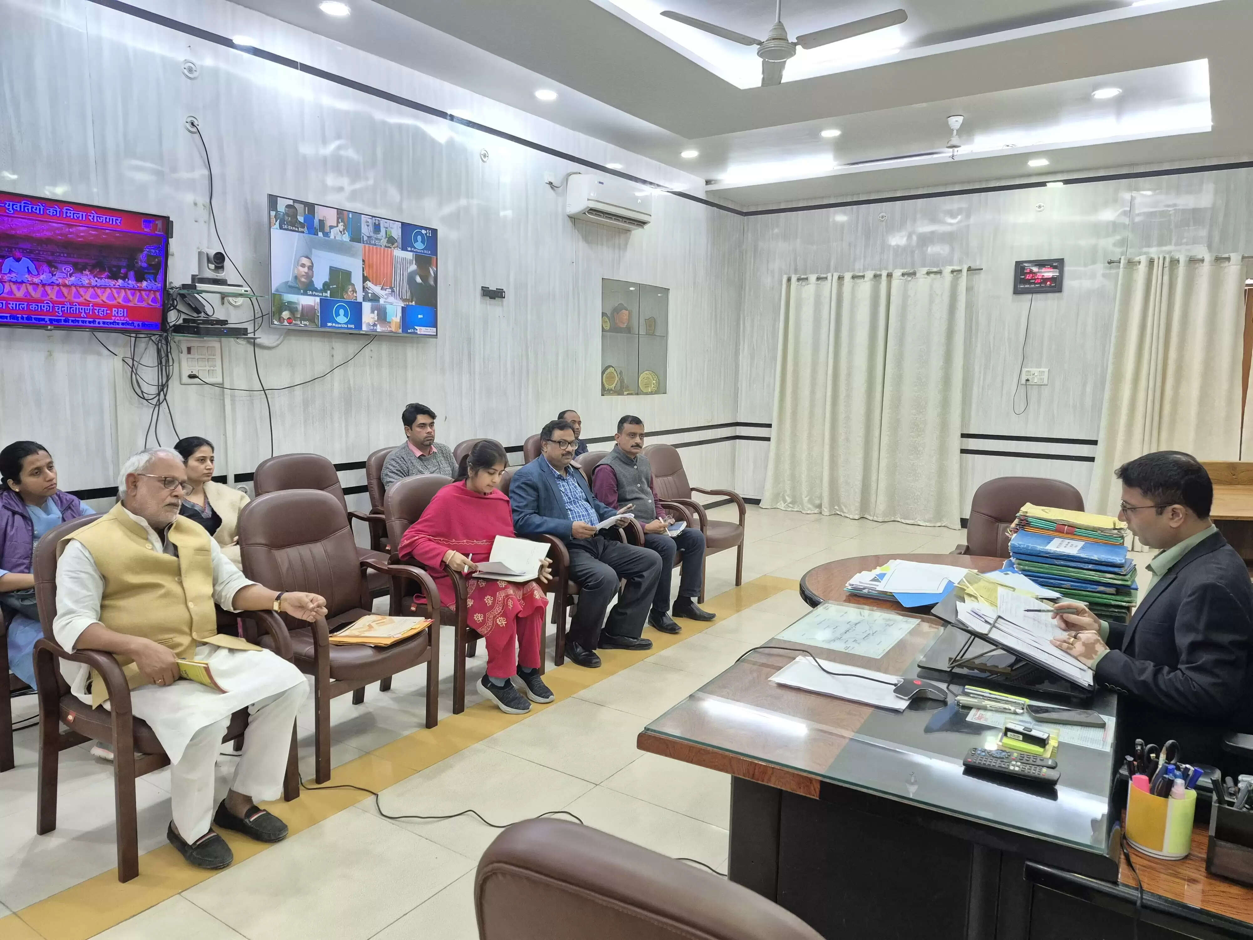 पीसी एंड पीएनडीटी एक्ट के तहत जिला सलाहकार समिति की हुई बैठक