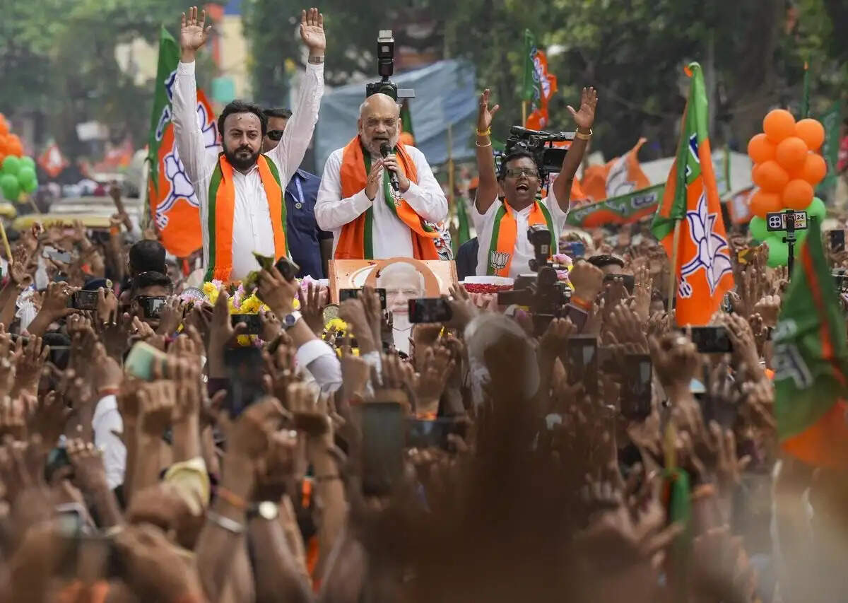 पश्चिम बंगाल : सोमवार शाम अमित शाह का चंदननगर में रोड शो