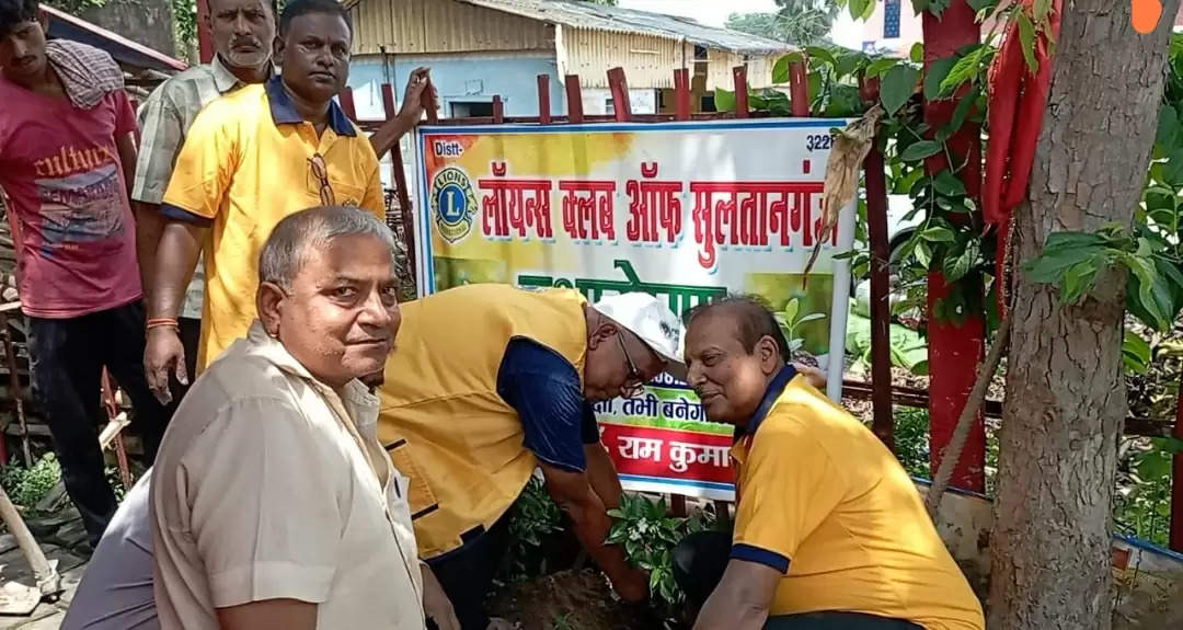 वृक्षारोपण कर हर घर में एक एक वृक्ष लगाने का दिया संदेश