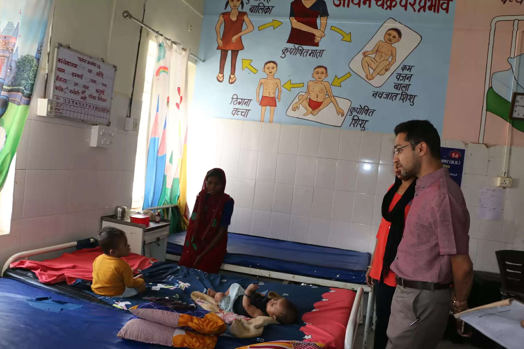 अशोकनगर: एक माह में पांचवीं बार अस्पताल का लिया जायजा, सुबह की जांच रिपोर्ट सुबह ही मिलेगी: कलेक्टर