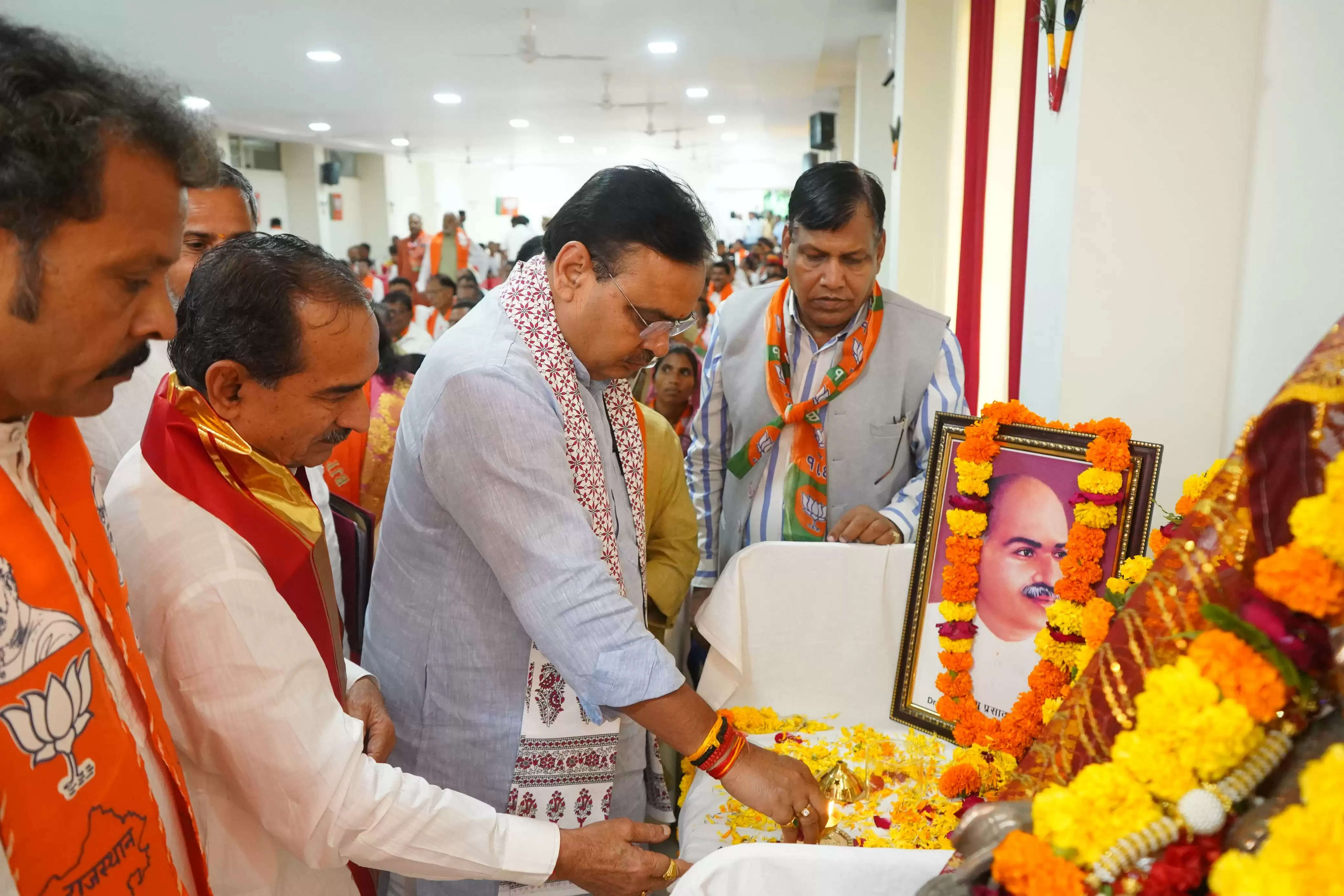 कार्यकर्ताओं की शक्ति से जीतेंगे चौरासी-सलूम्बर का उपचुनावः मुुख्यमंत्री भजनलाल