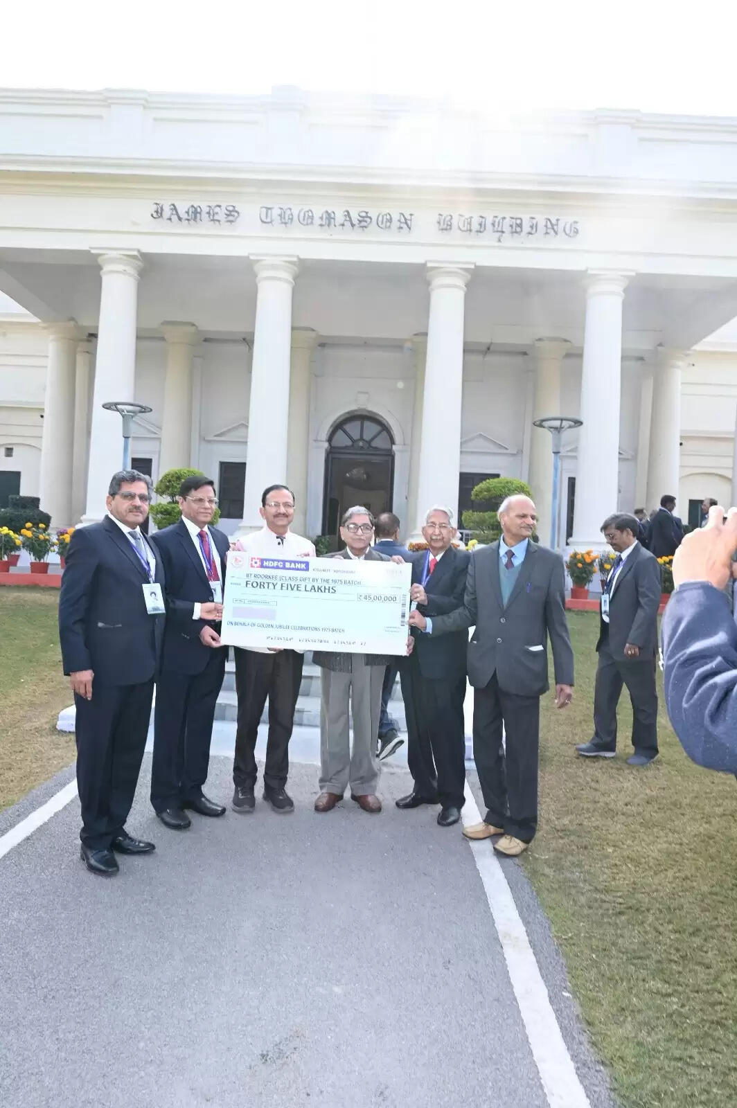 आईआईटी रुड़की का 1975 बैच का स्वर्ण जयंती पुनर्मिलन