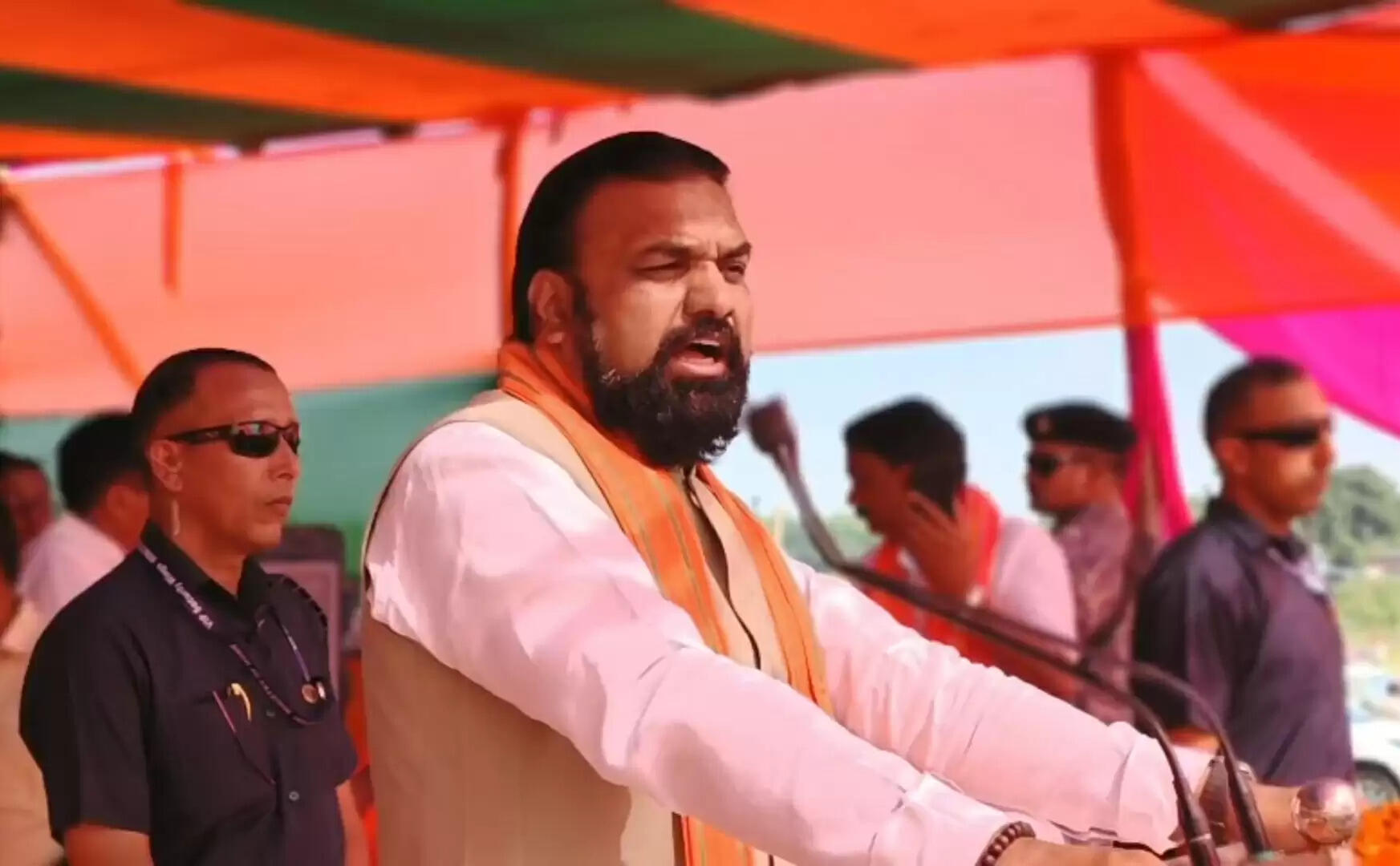 फारबिसगंज में डिप्टी सीएम सम्राट चौधरी ने की जनसभा,कांग्रेस को बताया आरक्षण विरोधी