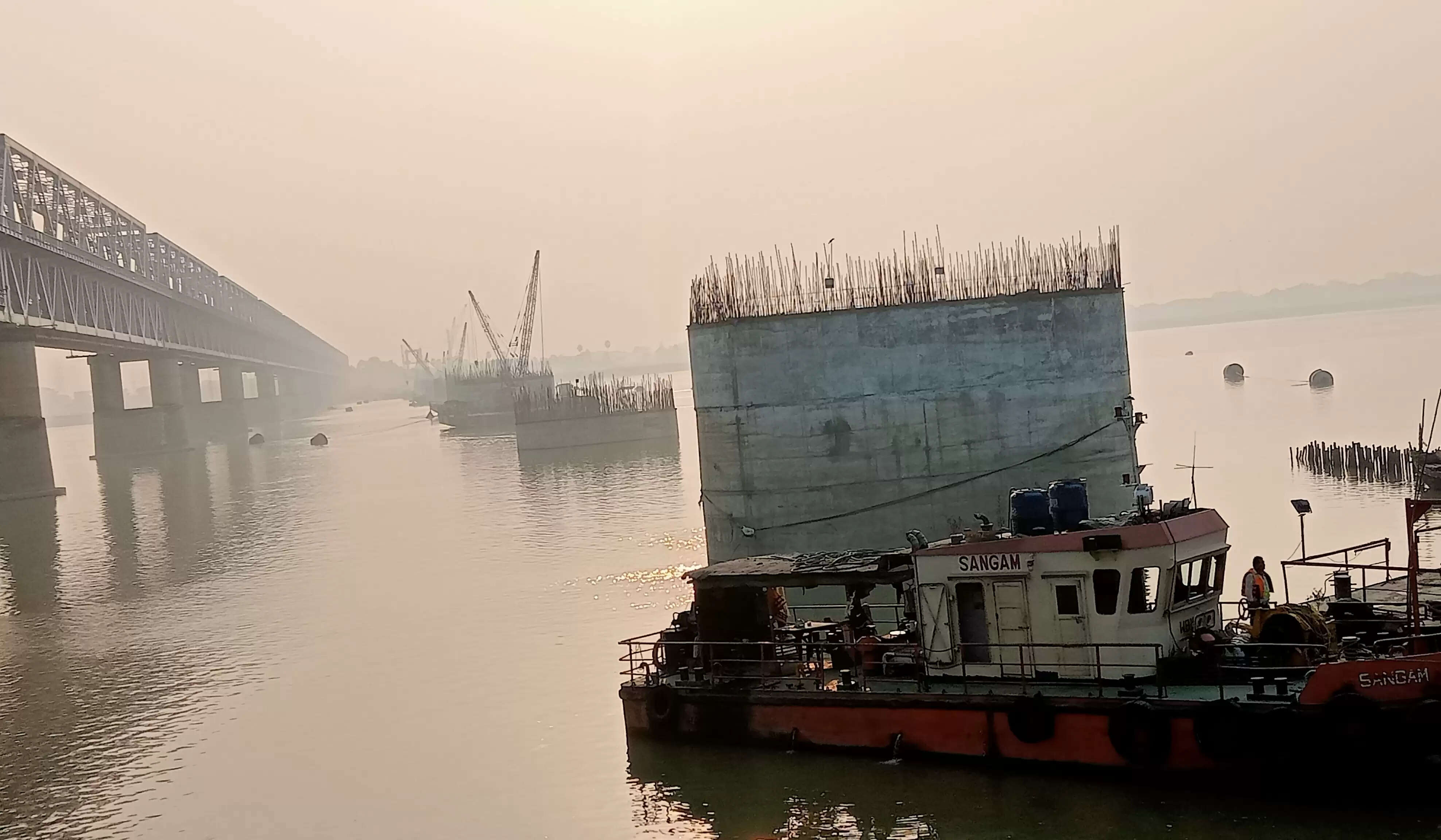 (अपडेट) बिहार : सिमरिया में गंगा नदी पर 2023 में बनकर तैयार हो जाएगा डबल लाइन रेल पुल