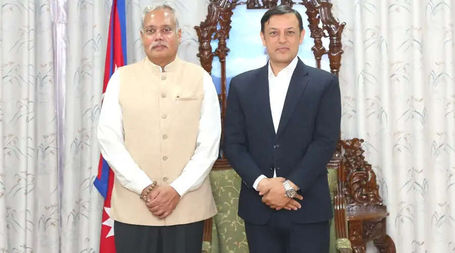 नेपाल में भारतीय राजदूत ने प्रतिनिधि सभा के स्पीकर ने मुलाकात की