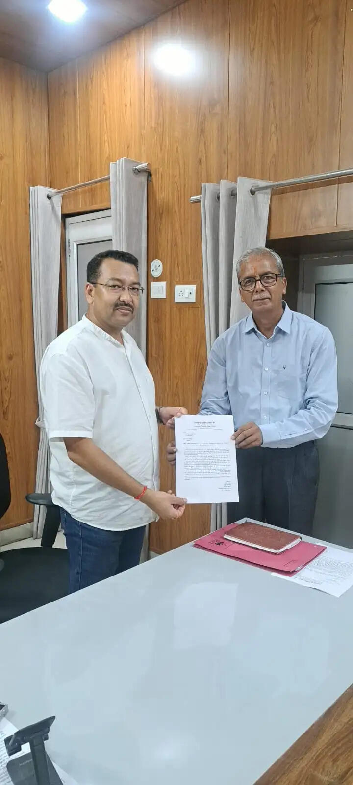 कैप्टन अजय की रिहाई को कार्मिक एकता मंच ने उठाई आवाज पत्र