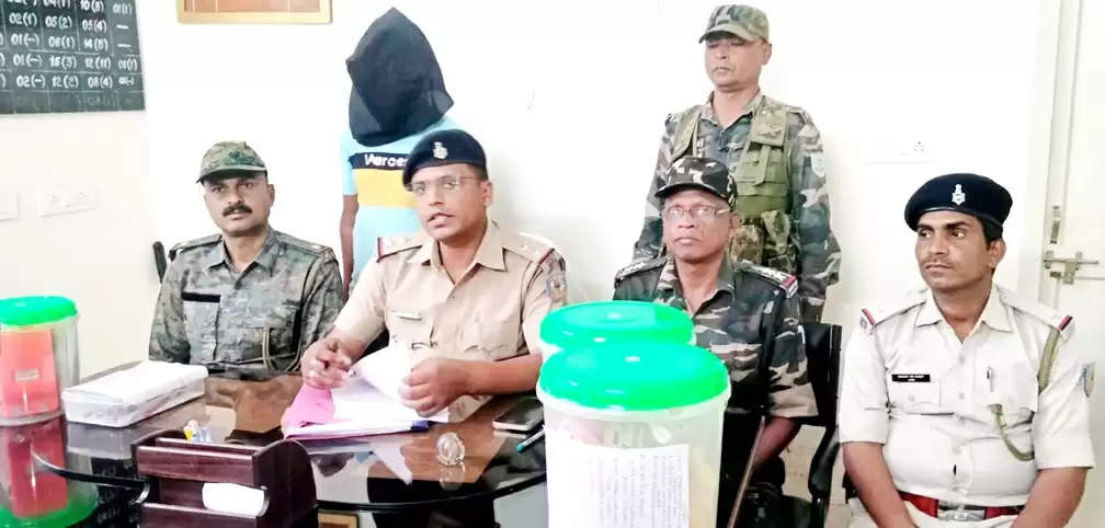 पलामू में स्टोन माइंस का विस्फोटक पुल के नीचे बरामद, सुपरवाइजर गिरफ्तार