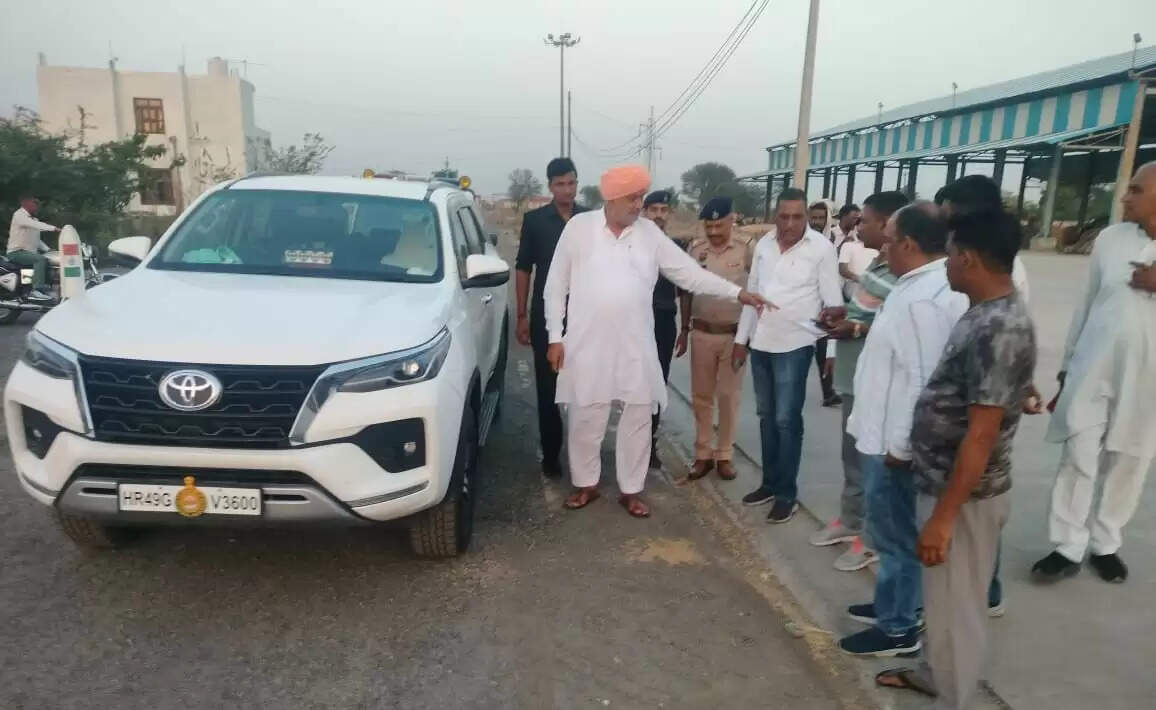 कृषि मंत्री ने किया इसराना अनाज मंडी का औचक निरीक्षण