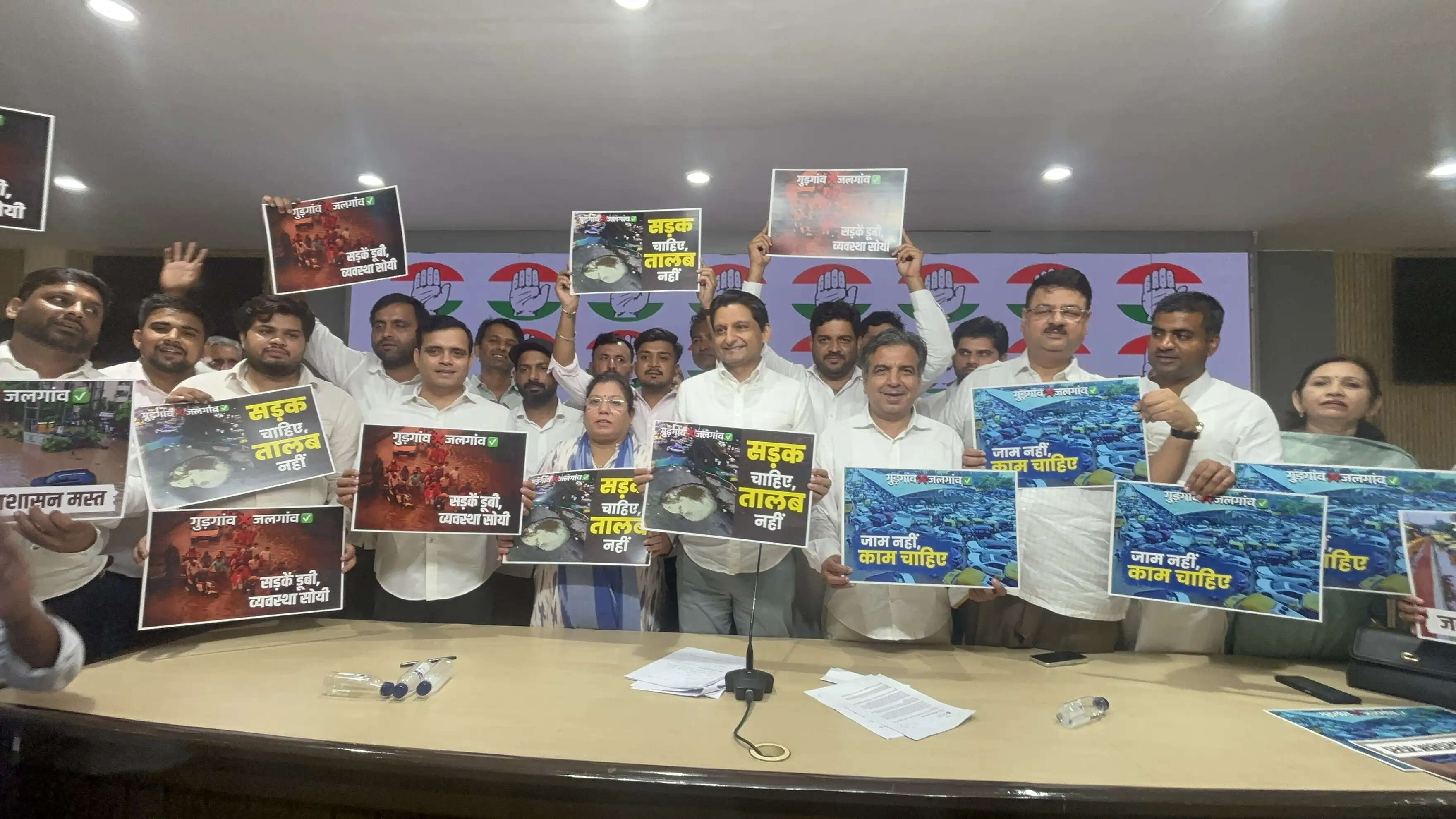 गुरुग्राम के जलभराव और बदहाल ड्रेनेज सिस्टम पर दीपेंद्र हुड्डा ने सरकार को घेरा, सीएजी जांच की मांग