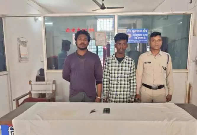 जगदलपुर : मोबाइल लूटपाट के वारदात को अंजाम देने वाले दो आरोपित गिरफ्तार