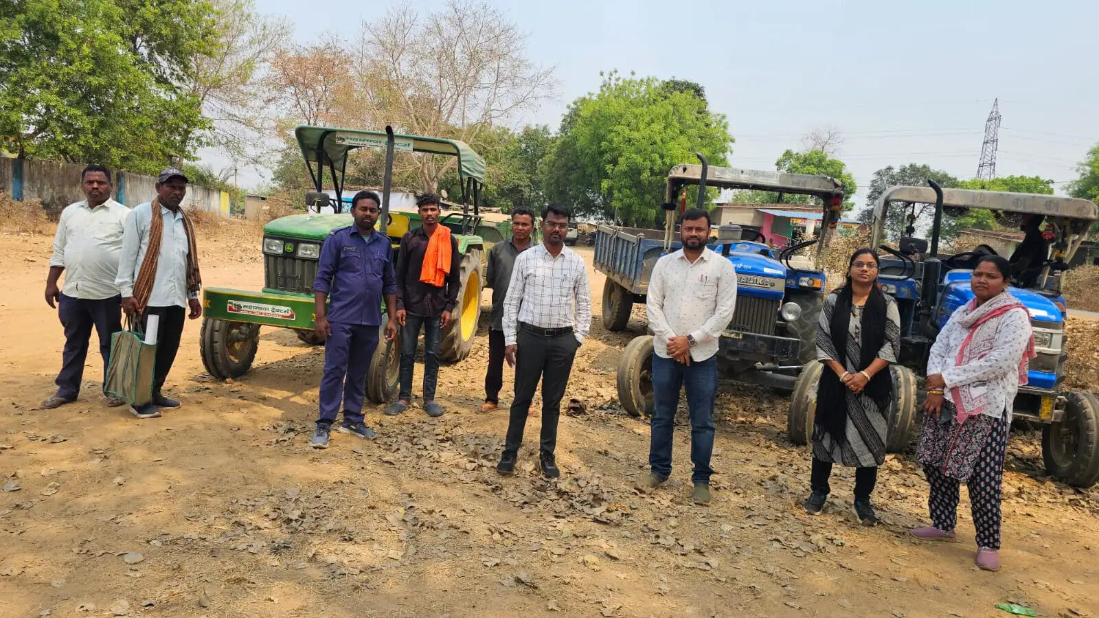 कोरबा में अवैध रेत उत्खनन पर प्रशासन की बड़ी कार्रवाई: 26 ट्रैक्टर और 1 जेसीबी जब्त