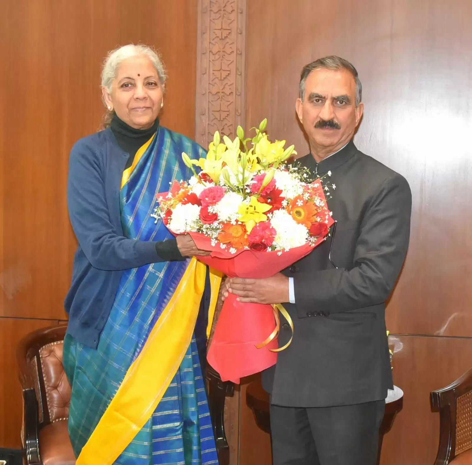 मुख्यमंत्री सुक्खू ने वित्त मंत्री निर्मला सीतारमण से मांगी हिमाचल के लिए मांगी अतिरिक्त मदद