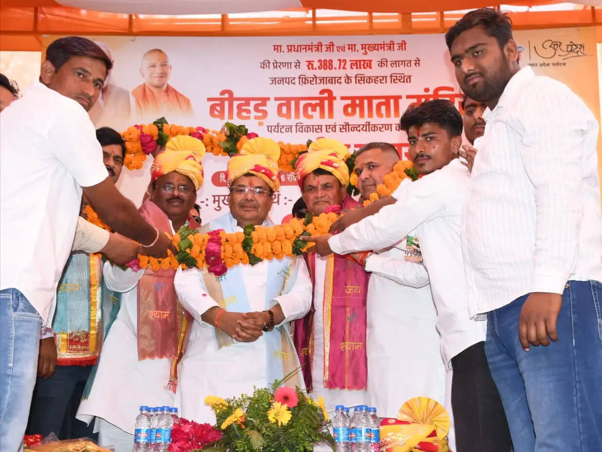 करोड़ों श्रद्धालुओं की अटूट श्रद्धा का सम्मान, बीहड़ वाली माता मंदिर का कायाकल्प : जयवीर सिंह