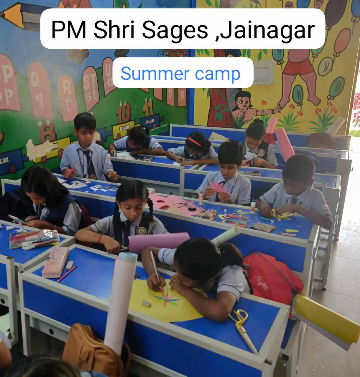 सूरजपुर : सेजेस स्कूल द्वारा समर कैंप का आयोजन