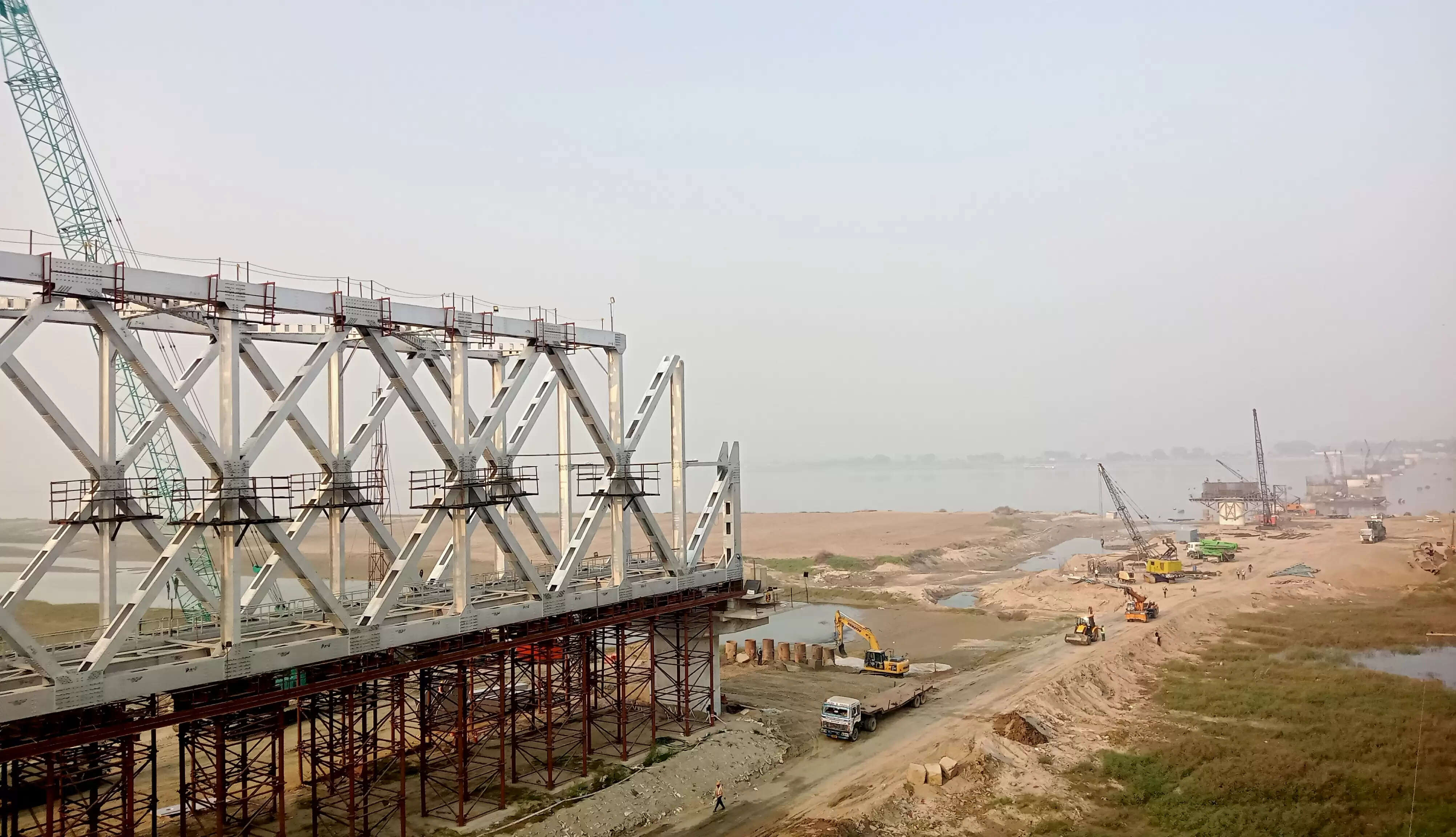 (अपडेट) बिहार : सिमरिया में गंगा नदी पर 2023 में बनकर तैयार हो जाएगा डबल लाइन रेल पुल