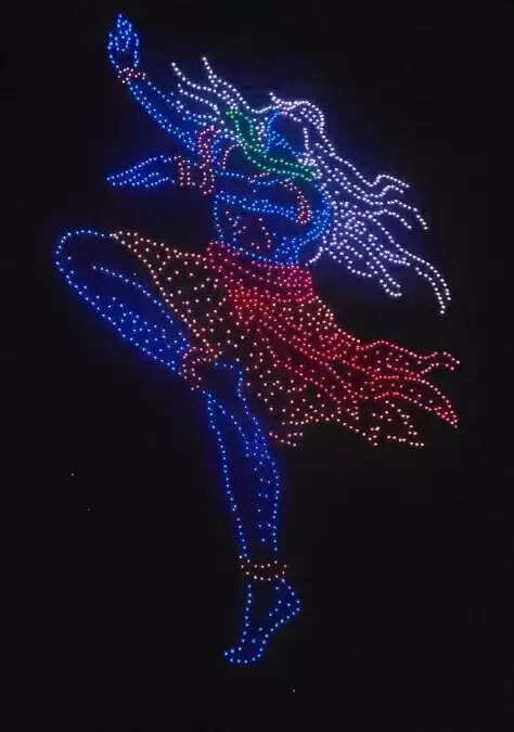 रोशनी में नहाया सोमनाथ, ड्रोन शो ने बना दिया यादगार, 3000 ड्रोन से सजा आकाश