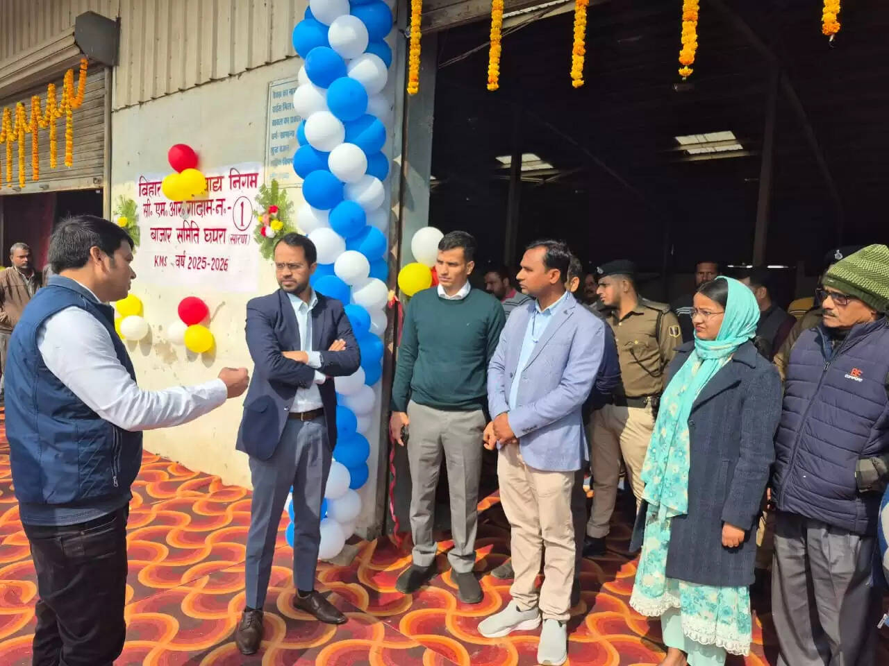 सीएमआर अधिप्राप्ति केंद्र का हुआ शुभारंभ