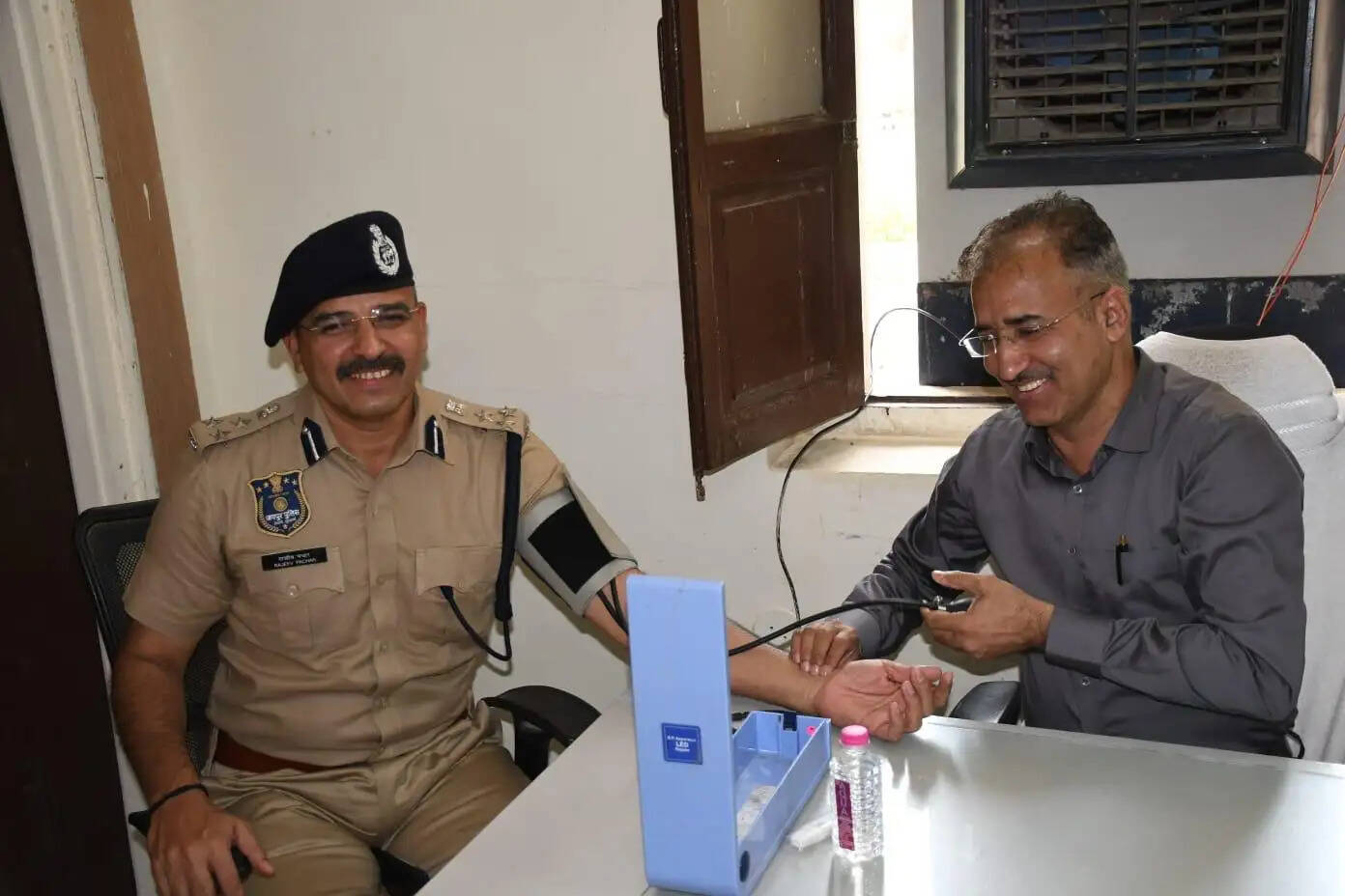 रिजर्व पुलिस लाईन में निःशुल्क चिकित्सा शिविर का आयोजन