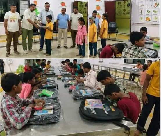 दिशांत संजीवनी ने दिव्यांग पुनर्वास केंद्र में 38 छात्रों काे शैक्षणिक सामग्री का किया वितरण