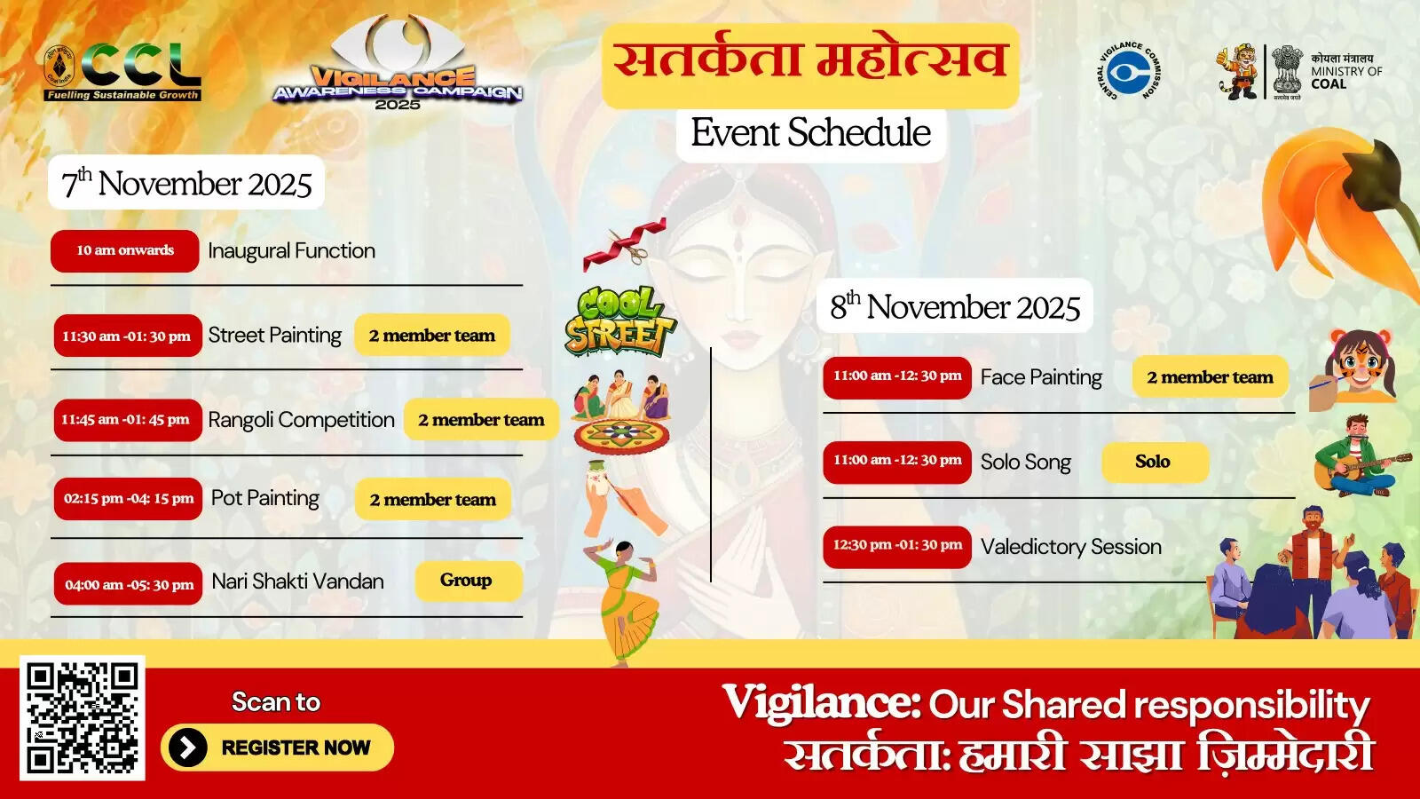 सीसीएल में सतर्कता महोत्सव का आयोजन सात से