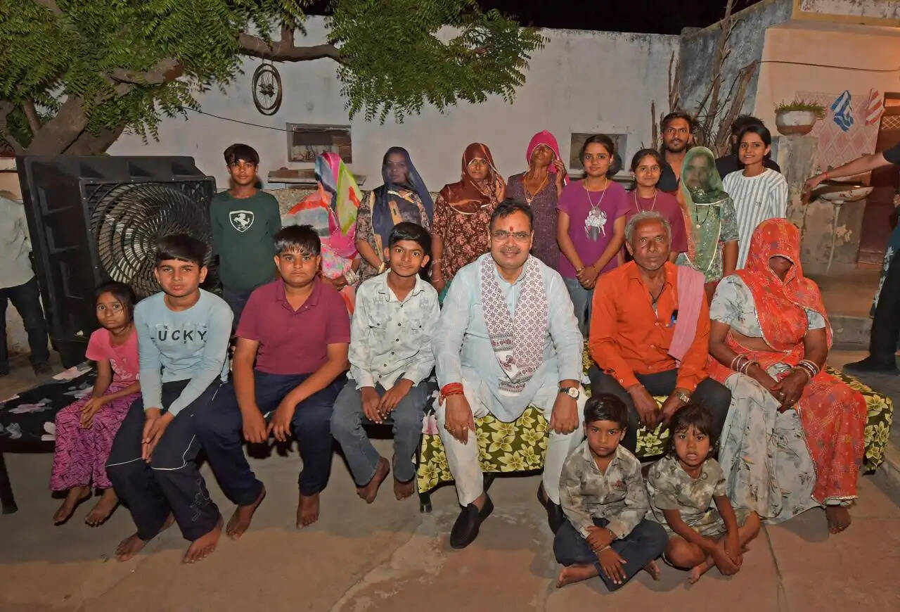 ग्राम विकास चौपाल में मुख्यमंत्री भजनलाल शर्मा बोले: कृषि, डेयरी और सहकारिता से समृद्ध होंगे गांव