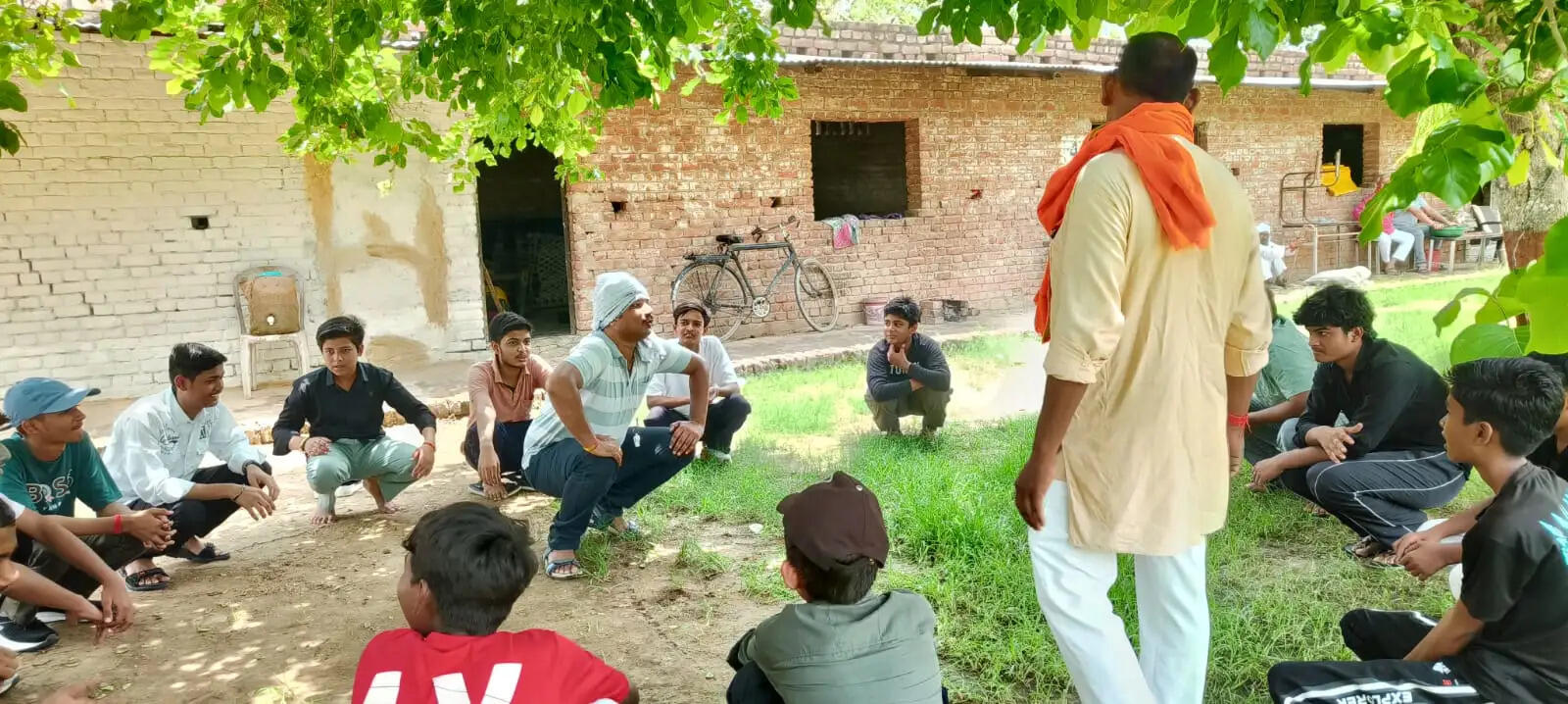 स्वयंसेवकों ने लिया राष्ट्र सेवा का संकल्प