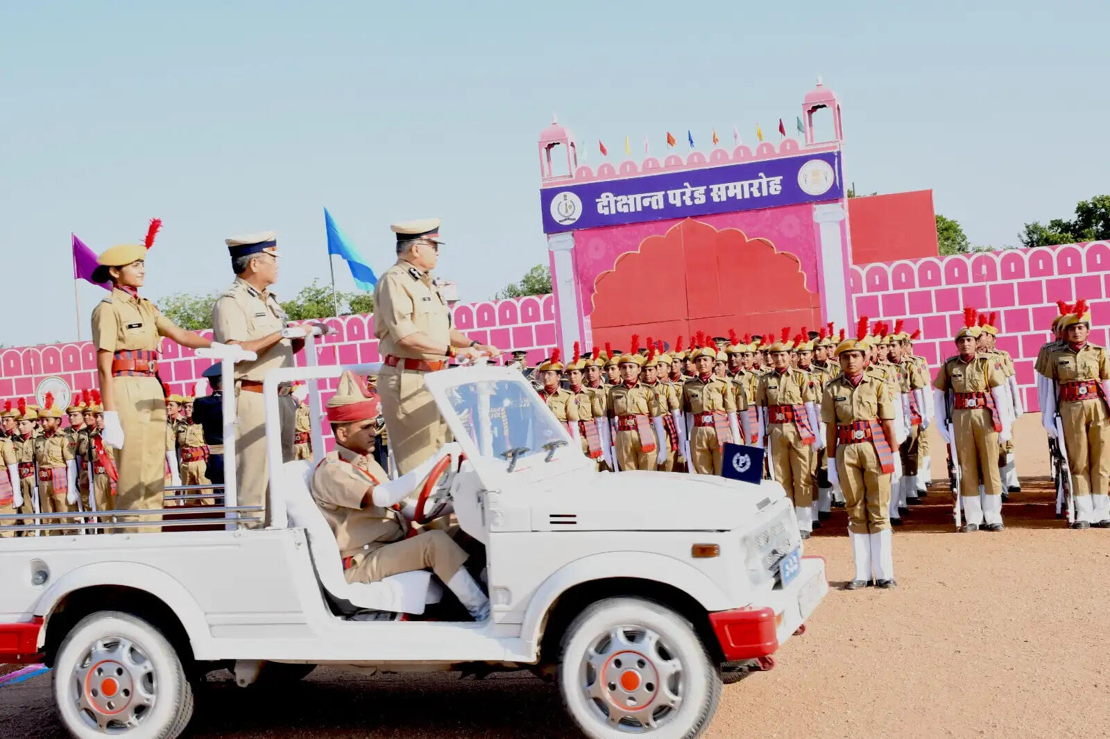 दीक्षांत समारोह में 438 महिला कांस्टेबल ने ली देश और जनसेवा की शपथ