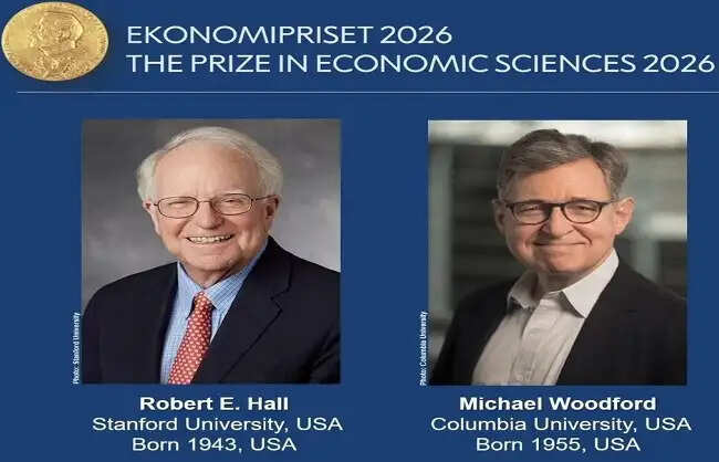 रॉबर्ट हॉल और माइकल वुडफोर्ड को 2026 का अर्थशास्त्र का संयुक्त नोबेल पुरस्कार