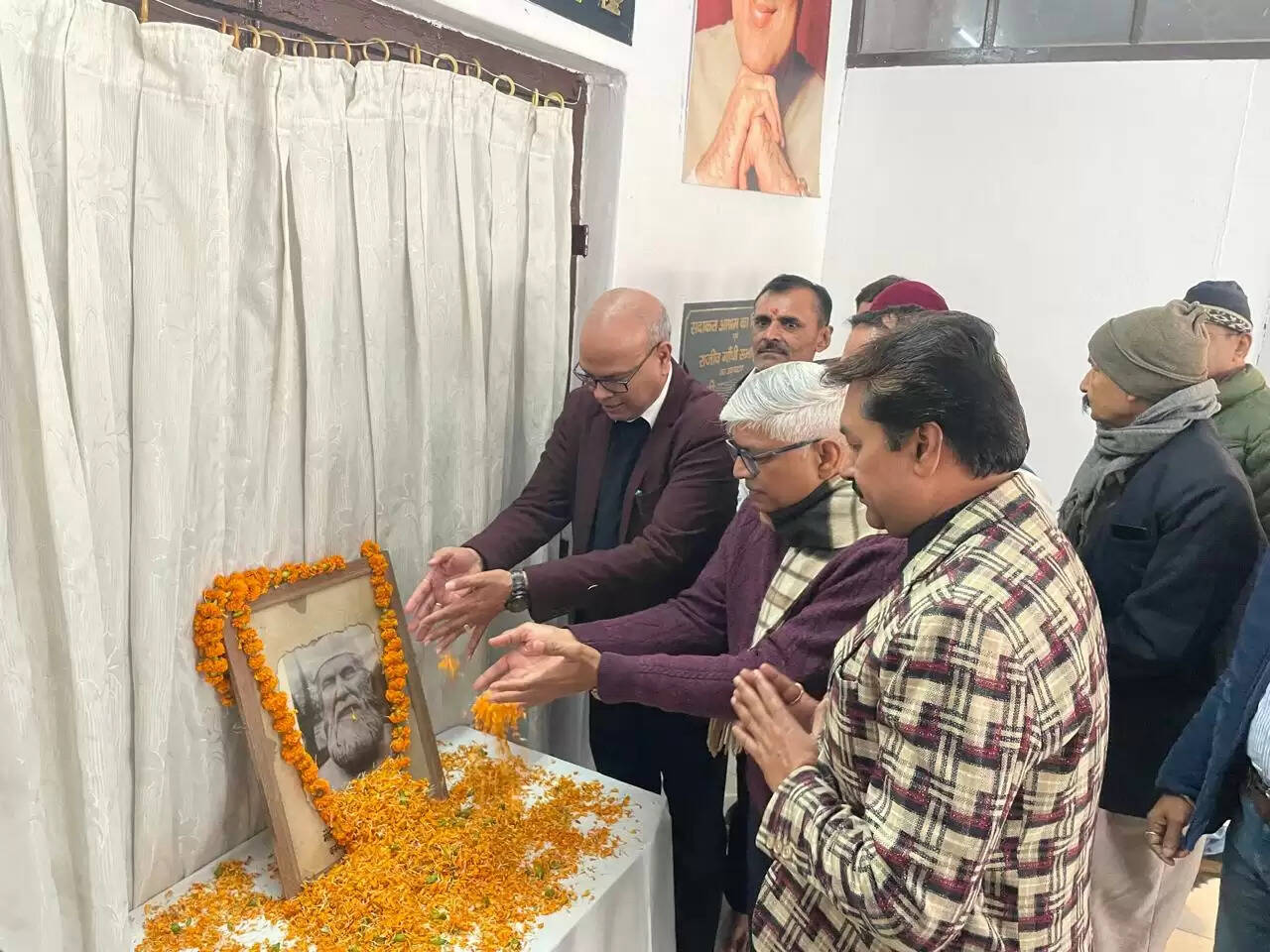 स्वतंत्रता संग्राम सेनानी मौलाना मजहरूल हक की 159 वीं जयन्ती मनी