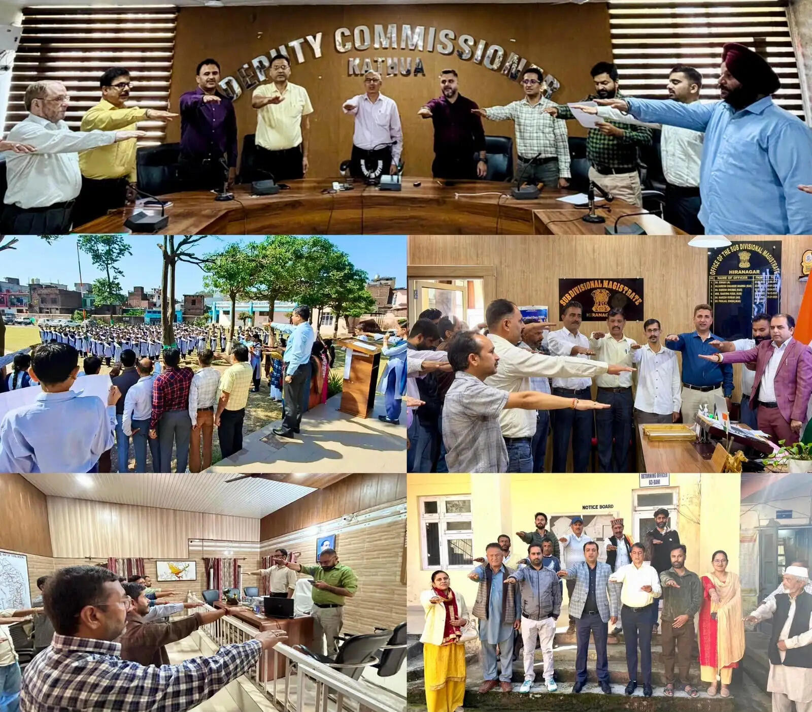 नशा मुक्त भारत अभियान के छह वर्ष पूरे, कठुआ में दिलाई गई नशे के खिलाफ शपथ