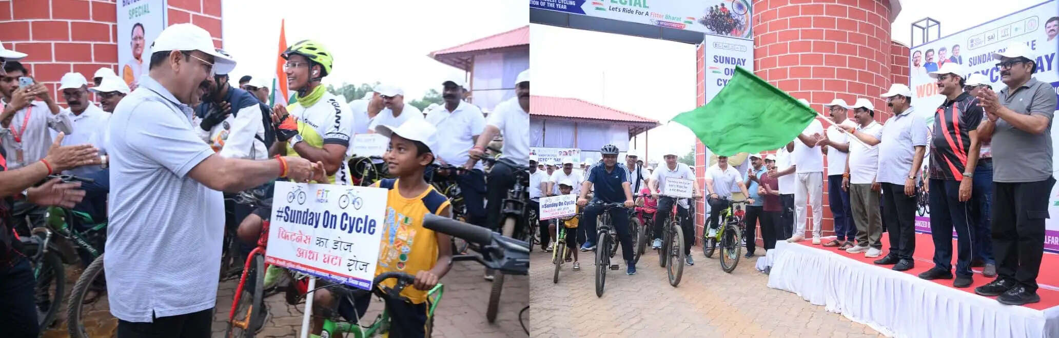 सायकिलिंग हमें फिट और ऊर्जावान बनाए रखता है : अरुण साव