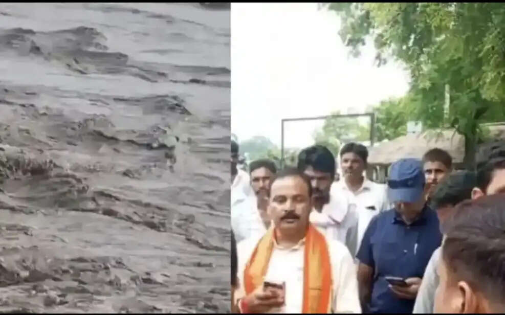 विधायक और मंत्री के निरीक्षण&nbsp; दौरान पीपरा-पीपरासी तटबंध से अभियंता गायब मिले