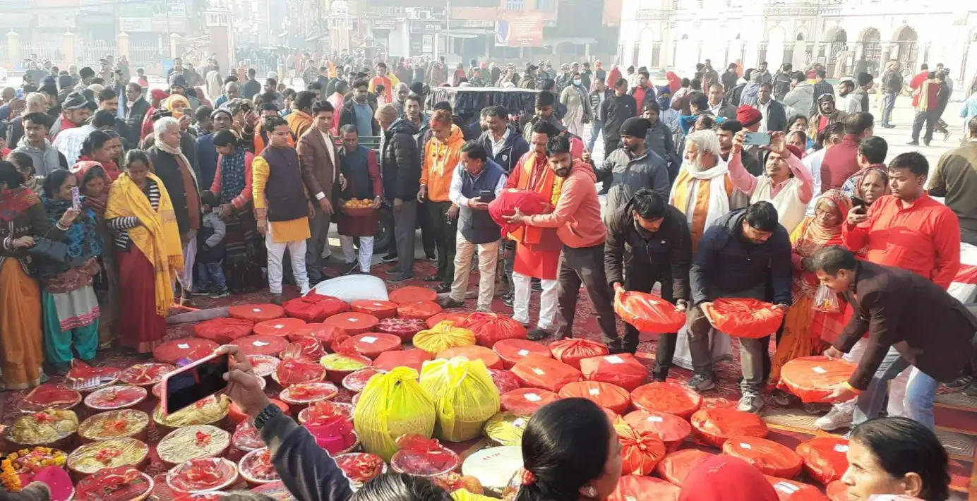 जनकपुरधाम से श्रीराम जन्मभूमि मन्दिर के लिए निकली ''भार यात्रा'' 6 जनवरी को अयोध्या पहुंचेगी