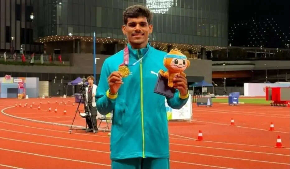 वलसाड के राहुल जाखड़ ने एशियन यू-20 एथलेटिक्स में डेकाथलॉन का गोल्ड जीत रचा इतिहास, बनाया राष्ट्रीय रिकॉर्ड