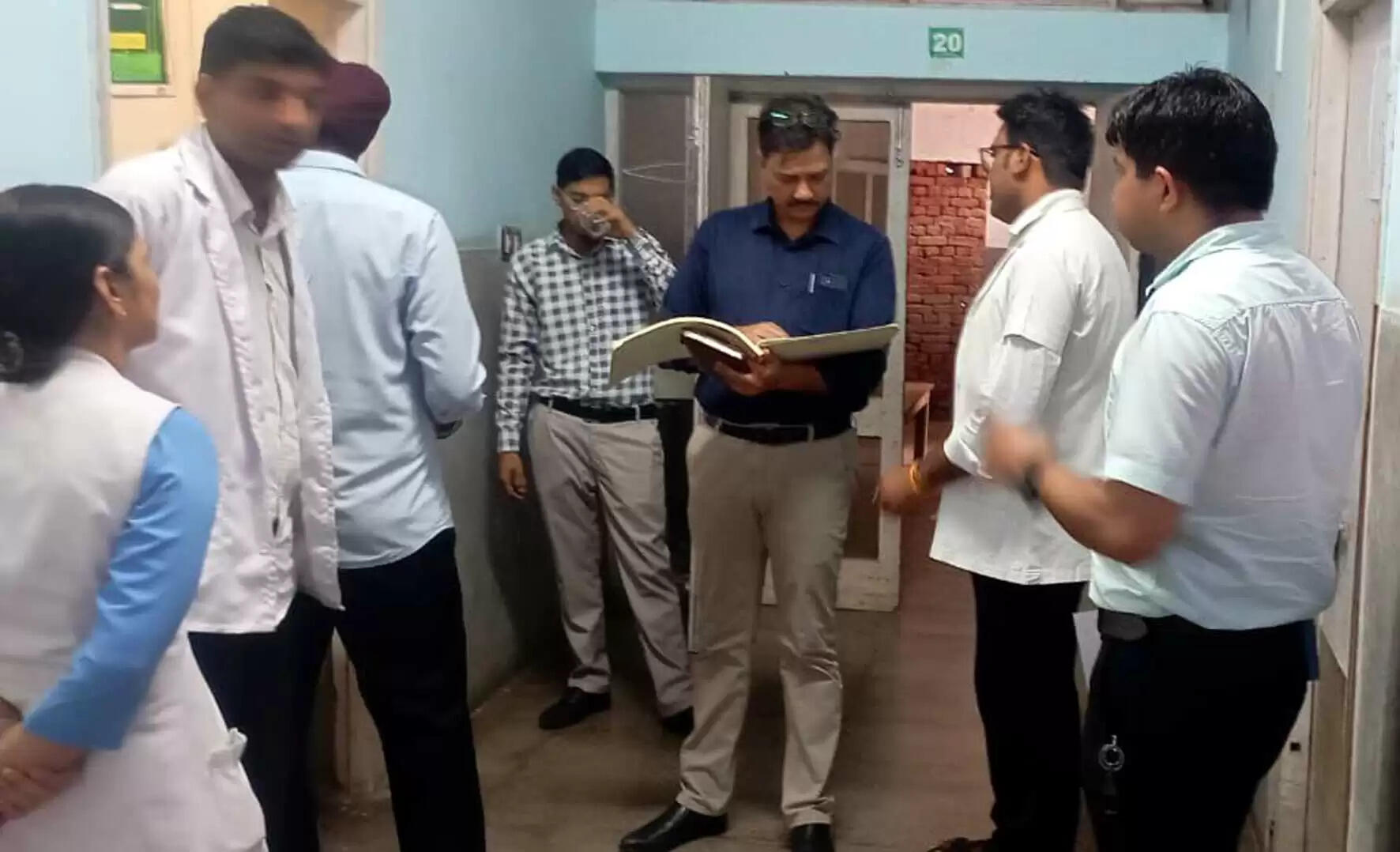 हिसार : जिस अस्पताल में बचपन बीता, खेले, वहां पहुंचे डिप्टी डायरेक्टर बनकर, किया निरीक्षण